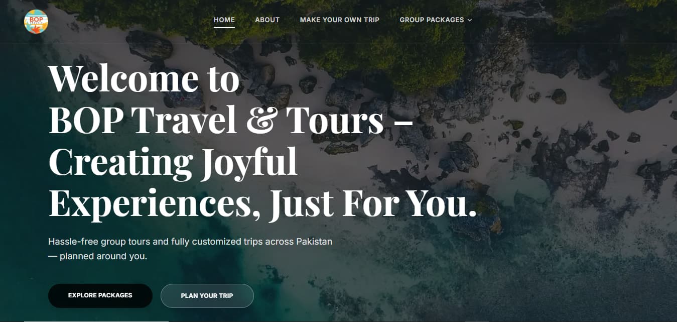 Website View 1